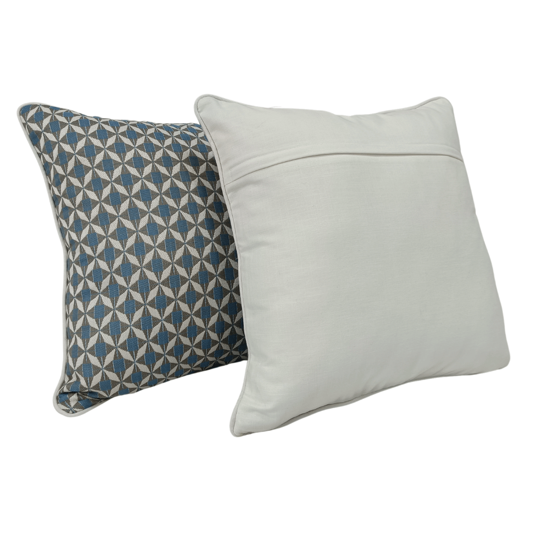 20x20 Pillow covers in Sunbrella and Cassia