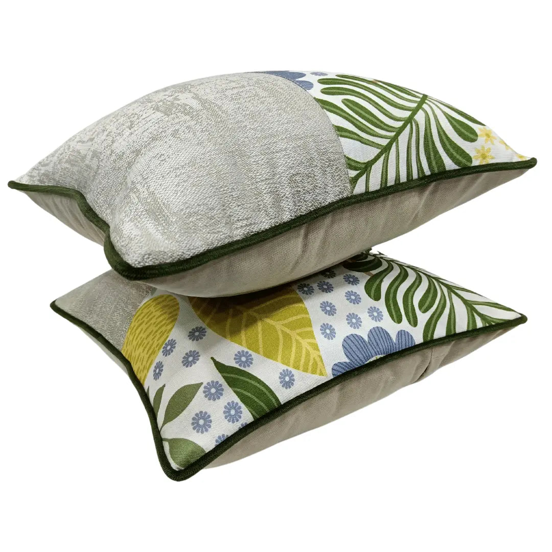 Nature-Inspired Accent Pillow Covers (Set of 2, 16×16) |  ZIPCushions