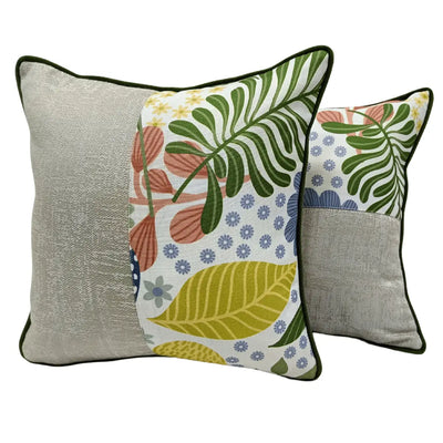 Nature-Inspired Accent Pillow Covers (Set of 2, 16×16)