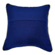 Two-Tone Blue Patchwork Pillow Covers (Set of 2, 16×16) | ZIPCushions
