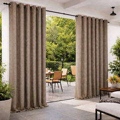 Sunbrella Canvas Taupe 5461 Curtain - alternate view