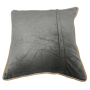 Gray Mixed-Texture Pillow Covers (16×16, Set of 2) | ZIPCushions