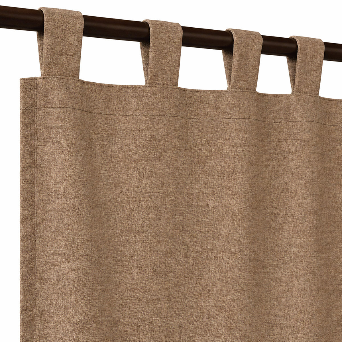 Sunbrella Canvas Taupe 5461 Curtain - Image 5 | ZIPCushions - view 5
