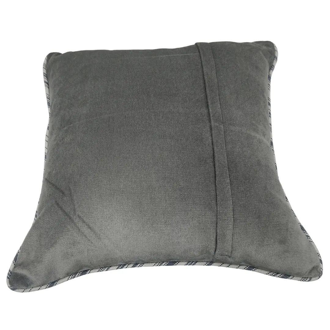 Textured gray pillow covers (16×16, Set of 2) |  ZIPCushions