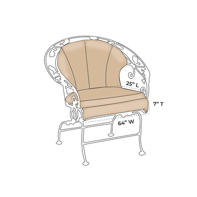 OW Lee Garden Leaf Dining Chair Replacement Cushions