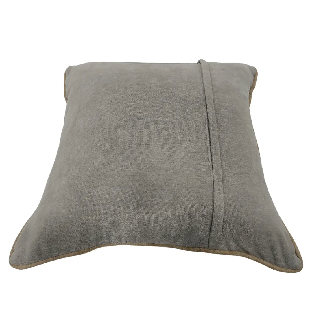 Gray textured pillow covers (16×16, Set of 2) |  ZIPCushions