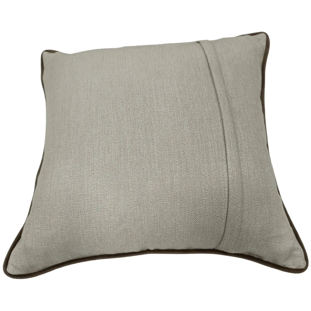 Light gray textured pillow covers (16×16, Set of 2) |  ZIPCushions