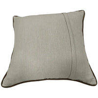 Light gray textured pillow covers (16×16, Set of 2) |  ZIPCushions