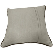 Light gray textured pillow covers (16×16, Set of 2) | ZIPCushions
