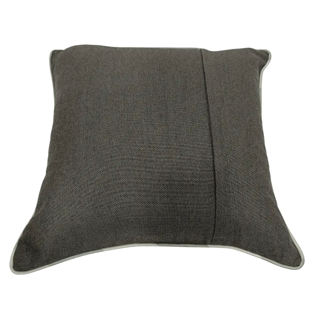 Geometric Red & Charcoal Pillow Covers (Set of 2, 16×16) |  ZIPCushions