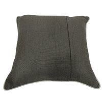 Geometric Red & Charcoal Pillow Covers (Set of 2, 16×16) |  ZIPCushions