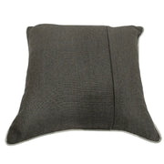Geometric Red & Charcoal Pillow Covers (Set of 2, 16×16) | ZIPCushions