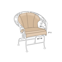 OW Lee Garden Leaf Dining Chair Replacement Cushions