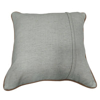 Elegant Light Gray Velvet Pillow Covers (16×16, Set of 2) |  ZIPCushions