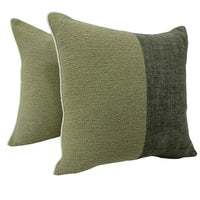 Green Harmony Pillow Covers (18x18, Set of 2)