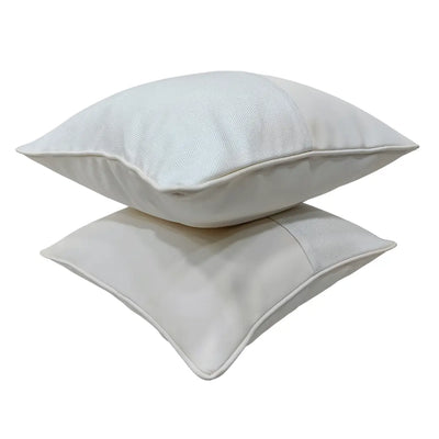 Sunbrella Textured Indoor/Outdoor Throw Pillow Covers (20"x20", Set of 2)