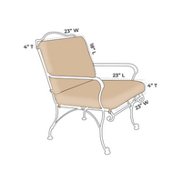 OW Lee Heartland Lounge Chair Replacement Cushions