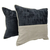 Luxury Velvet Indoor Pillow Covers (16x16, Set of 2)