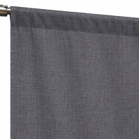 Sunbrella Cast Charcoal Curtain