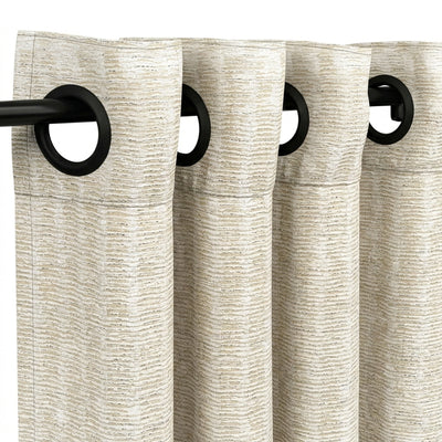 Custom Otmeal Dreamscape Curtain - alternate view