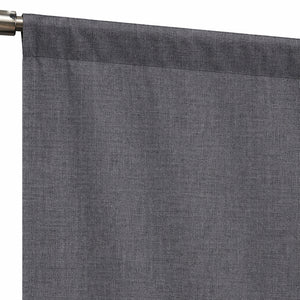 Sunbrella® Cast Charcoal Curtain