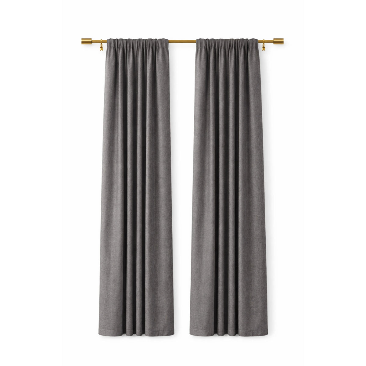 Sunbrella Cast Slate Curtain