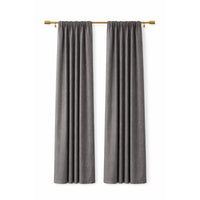 Sunbrella Cast Slate Curtain