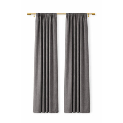Sunbrella Cast Slate Curtain
