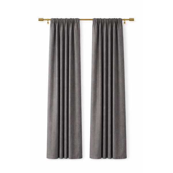 Sunbrella Cast Slate Curtain