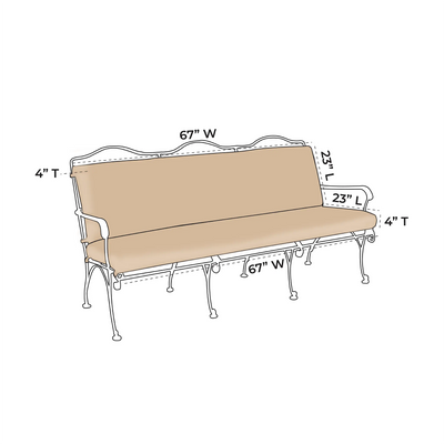 OW Lee Heartland Sofa Replacement Cushions