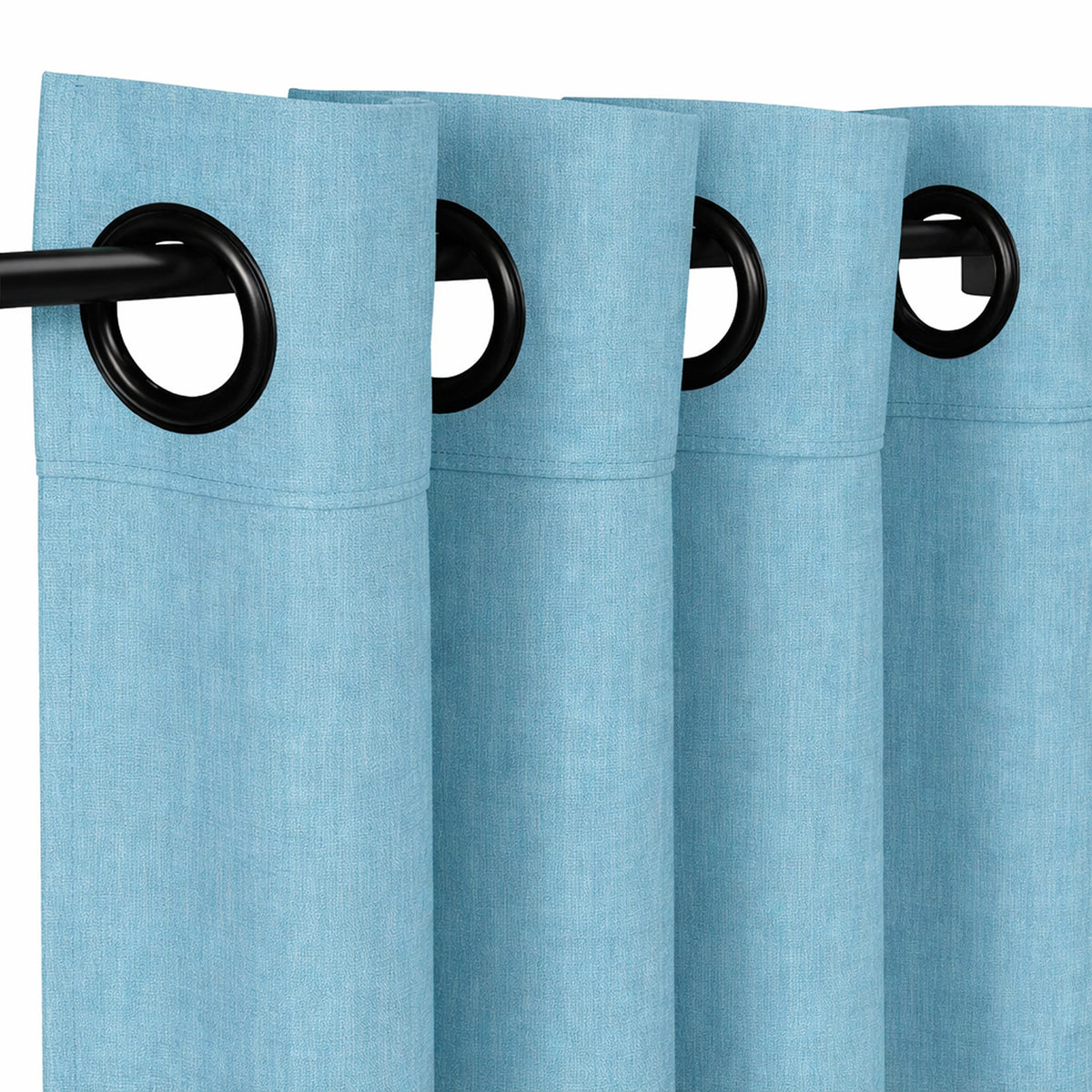 Sunbrella Cast Horizon Curtain - Image 2 | ZIPCushions - view 4