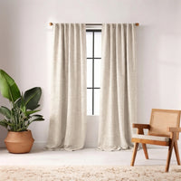 Custom Moon Stone Graphic Weave Curtain