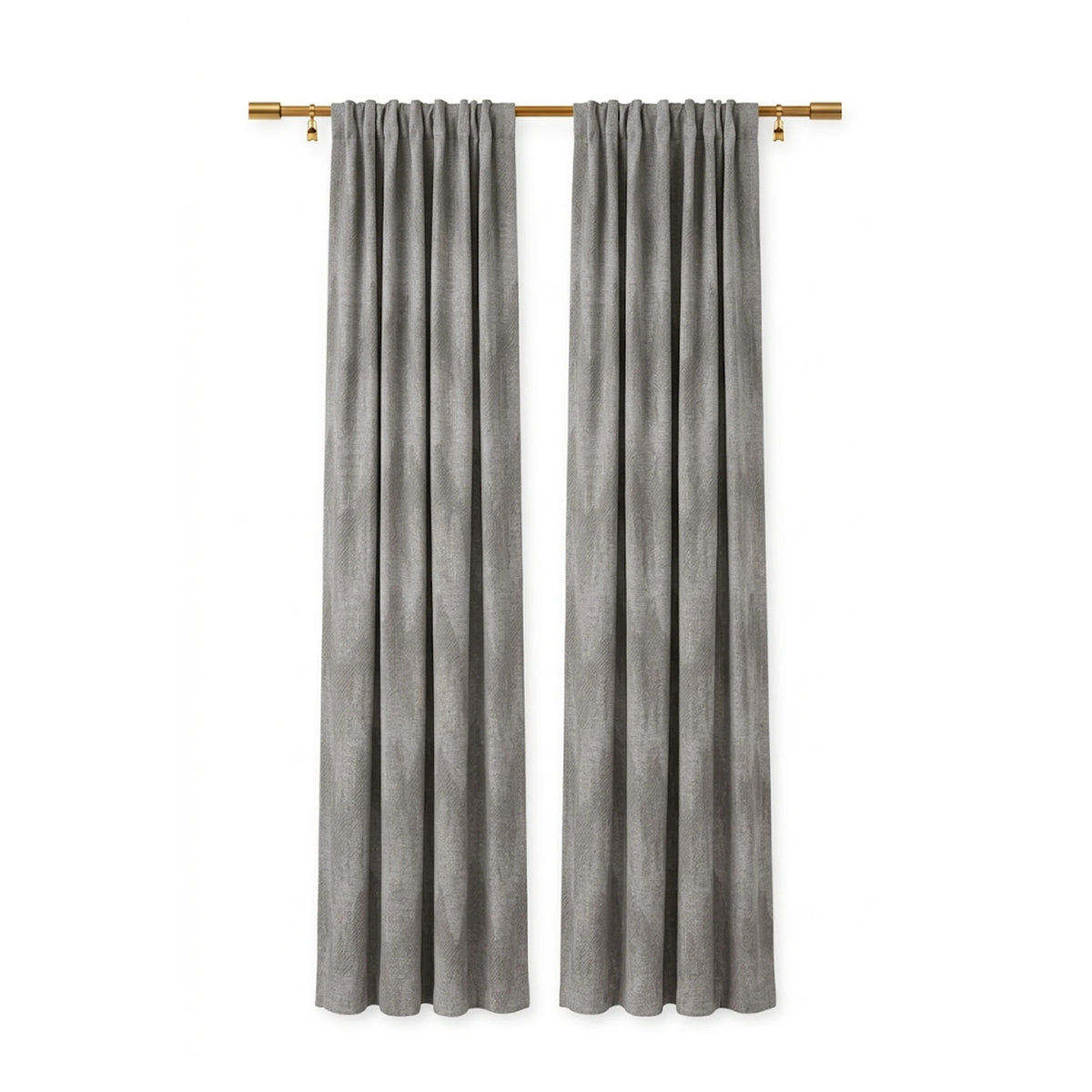Custom Ash Icicles Jacquard Curtain