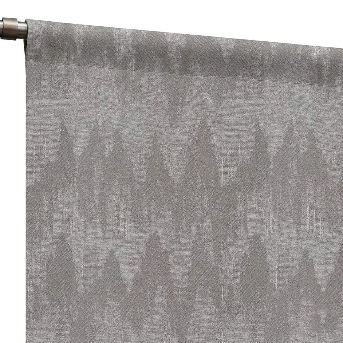 Custom Ash Icicles Jacquard Curtain - view 5