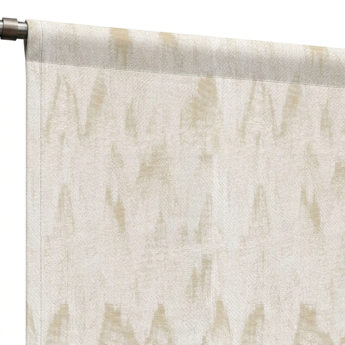 Custom Latte Icicles Jacquard Curtain - view 6