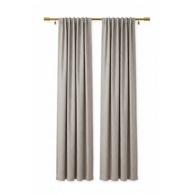 Custom Ash Pixel Textured Curtain