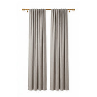 Custom Ash Pixel Textured Curtain