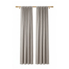 Custom Ash Pixel Textured Curtain