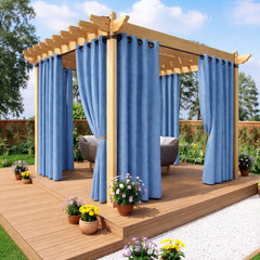 Sunbrella Cast Ocean Curtain - alternate view