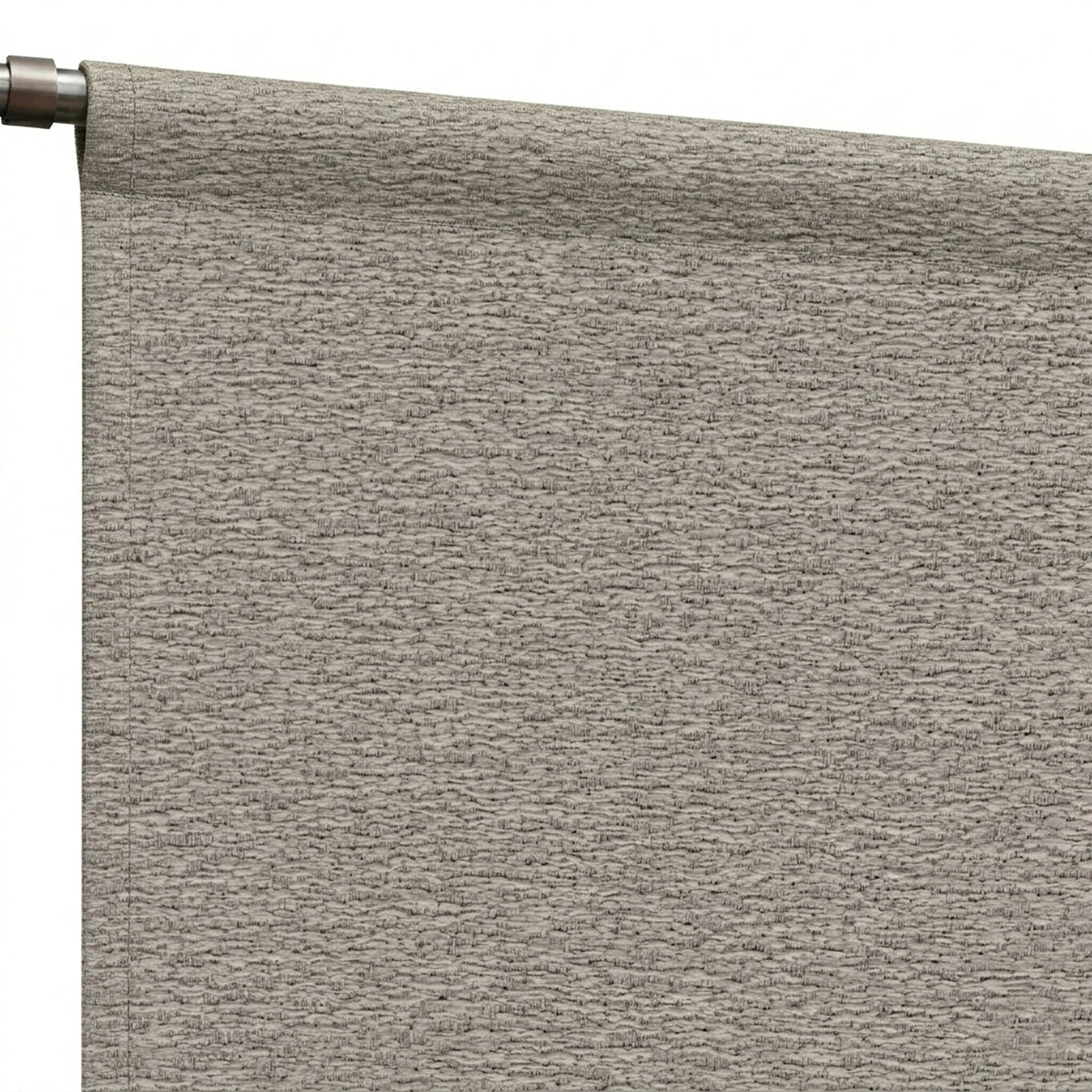 Custom Grey Arrow Textured Curtain - view 5
