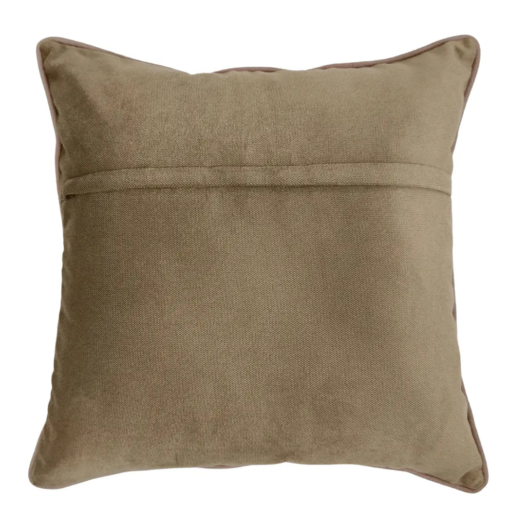 Classic Contrast Split Design Pillow Covers (16x16, Set of 2) | ZIPCushions