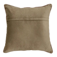 Classic Contrast Split Design Pillow Covers (16x16, Set of 2)