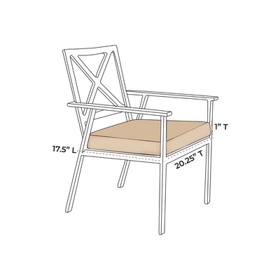 OW Lee Marin Replacement Dining Seat Cushion