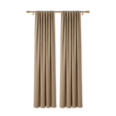 Custom Otter Tessellate Textured Curtain