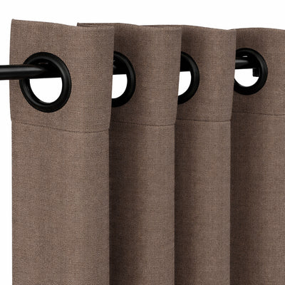Sunbrella Deauve Taupe Curtain