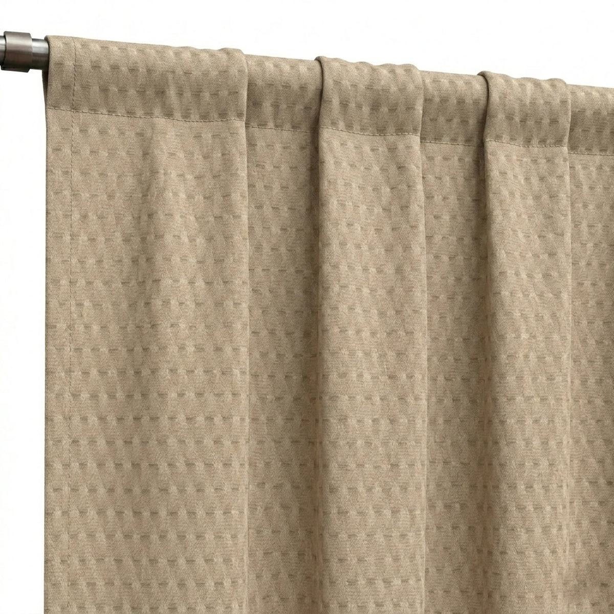 Custom Otter Tessellate Textured Curtain - view 6