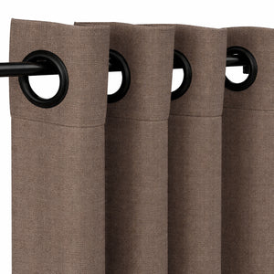 Sunbrella® Deauve Taupe Curtain