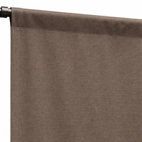 Sunbrella Deauve Taupe Curtain