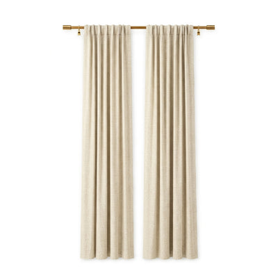 Buff Eco-Woven Curtain - Secondary image
