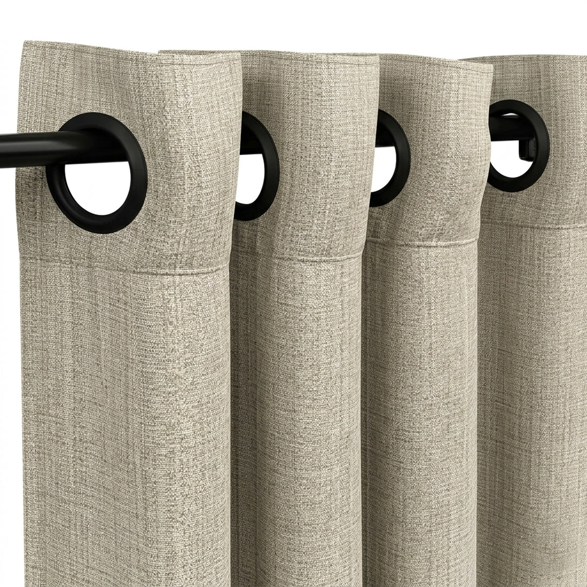 Flax Eco-Woven Curtain - view 4
